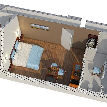 Апартаменты Ours En Bay - Cocon Pour Amoureux Avec Parking Gratuit A Pieds - Pres De La Chapelle Des Marins Et De La Baie