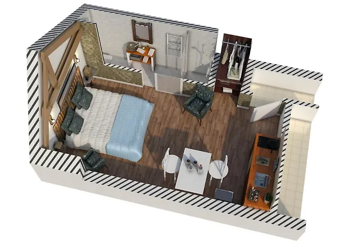 Ours En Bay: Romantic With Free Parking Near Sailor's Chapel *